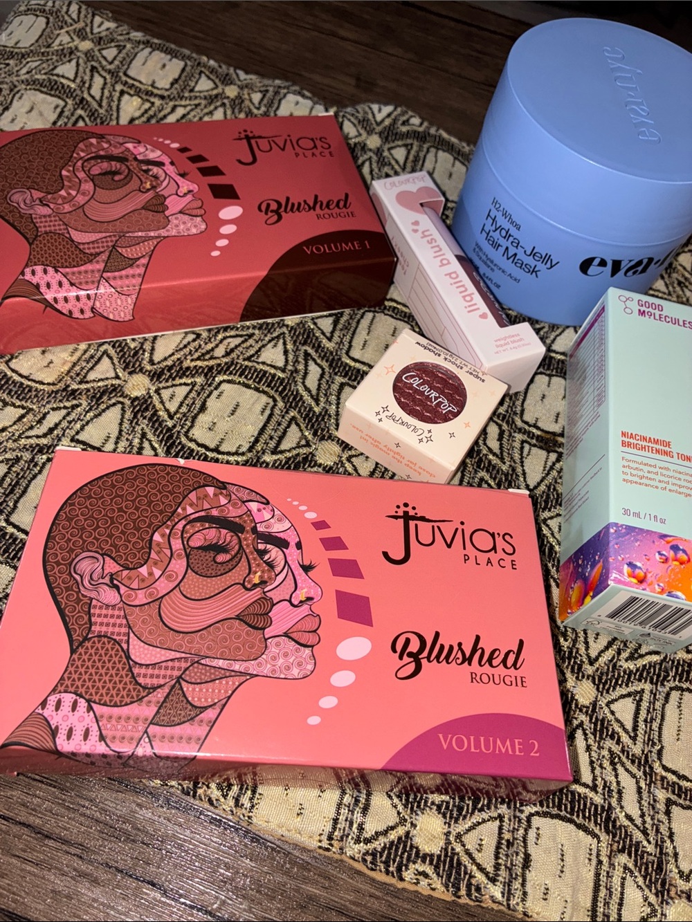 Ulta Bundle Juvia's Place Blushed Rouge Volume 2 Pink Blush Palette - Pink
